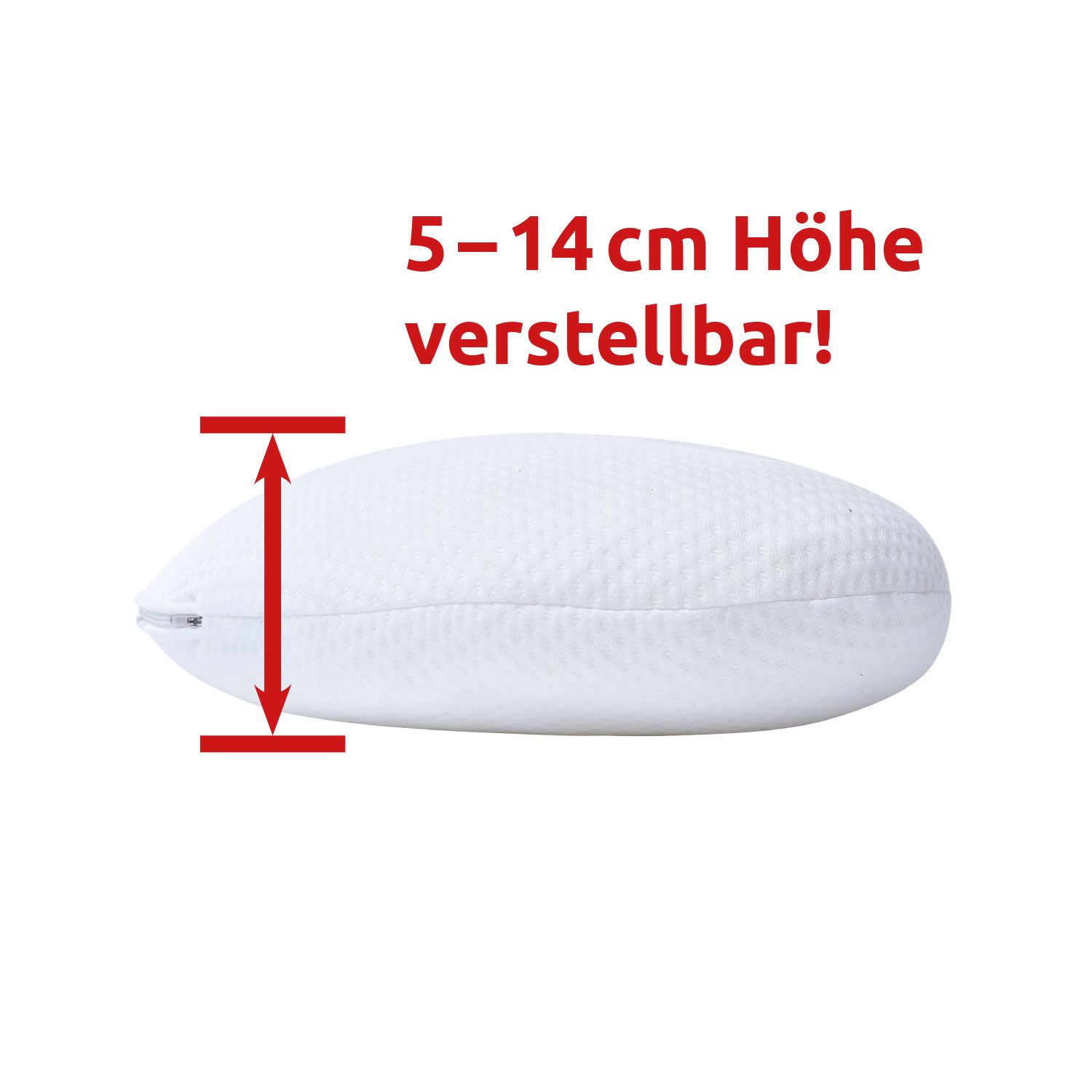 Nachtwaechter Komfort-Seitenschläfer-Kissen BOB