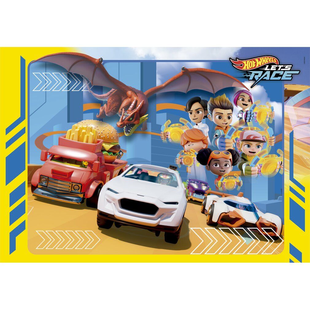 Hot Wheels Puzzle 30Stück