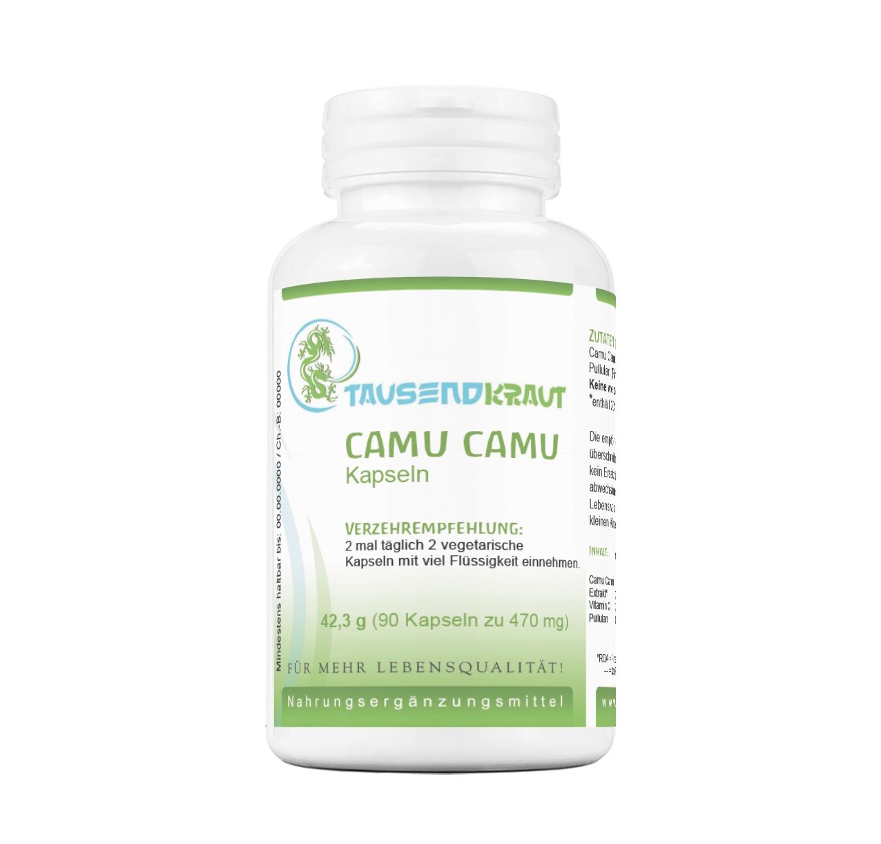 Tausendkraut Camu Extrakt 90 Kapseln St