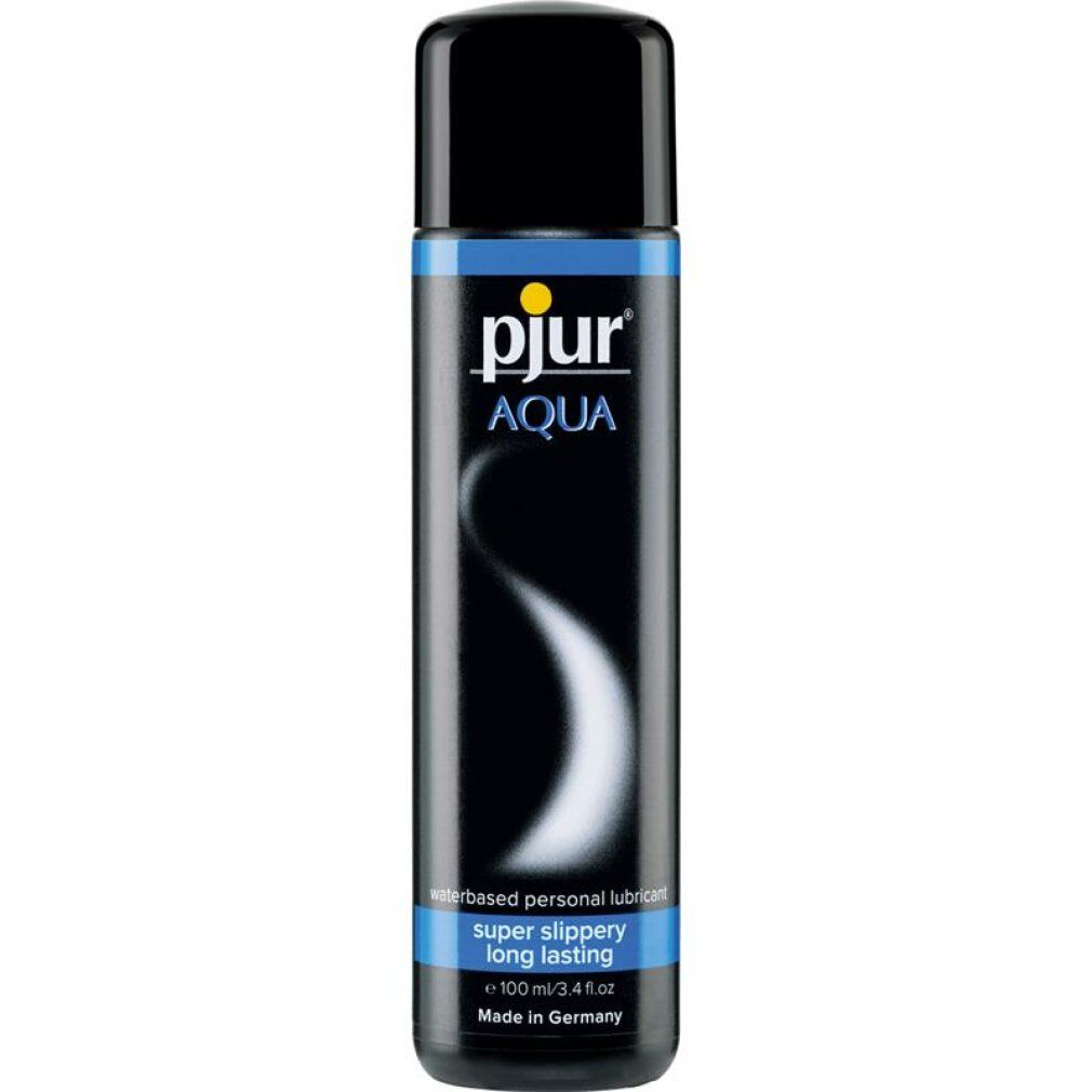 pjur® AQUA «Waterbased Personal Lubricant» Super Slippery, superfeuchtes Gleitgel