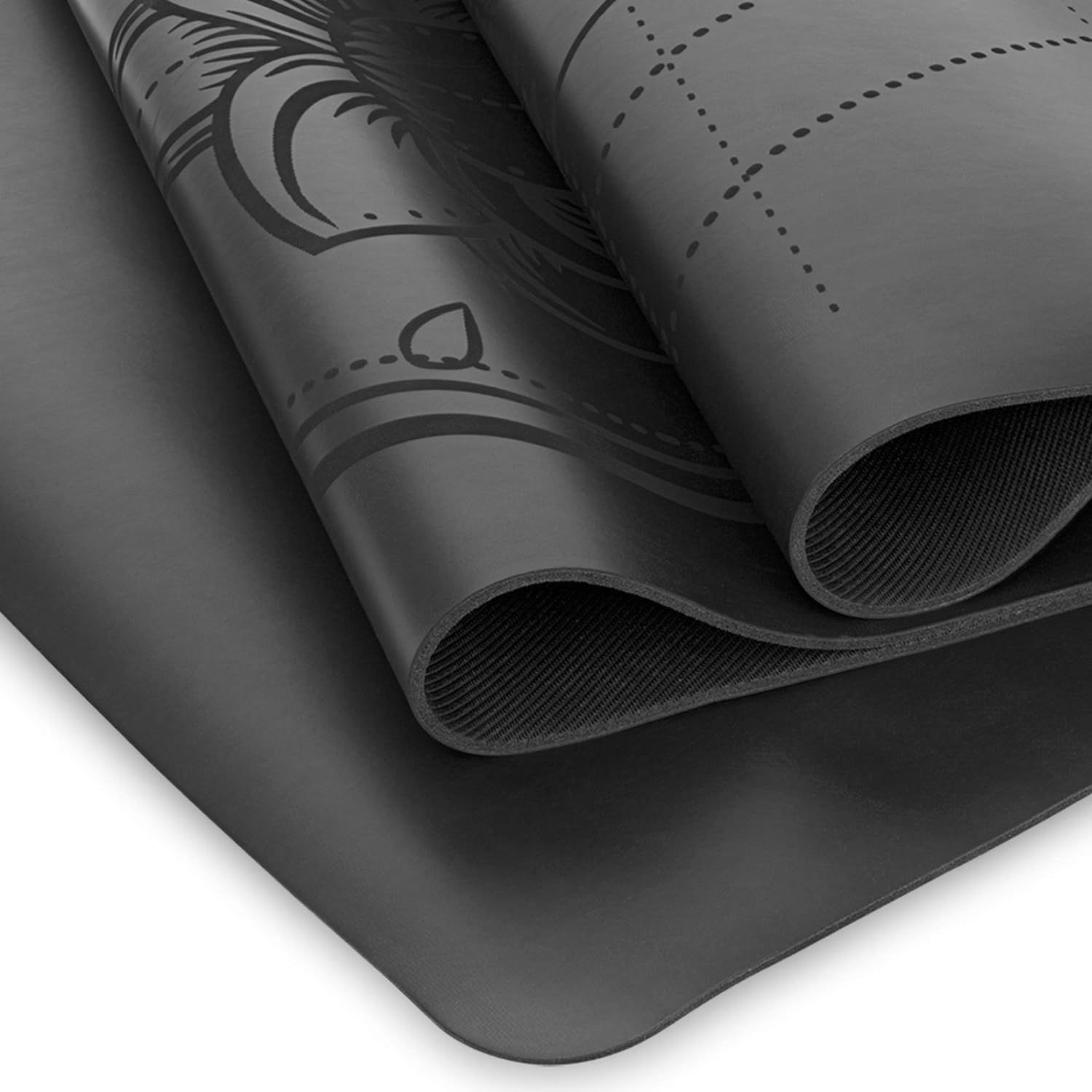 Yogamatte 2m Naturkautschuk extralang | 200cm Matte inklusive Tragetasche | SAPURA