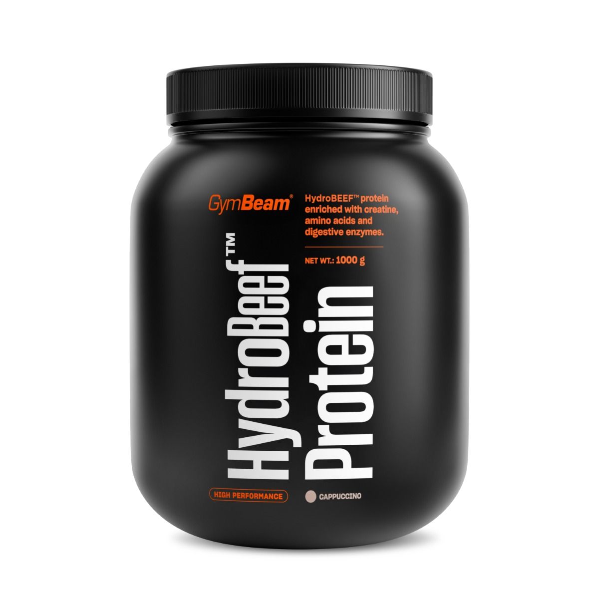 GymBeam HydroBeef Protein Rinderhydrolysat Pulver 1000 g