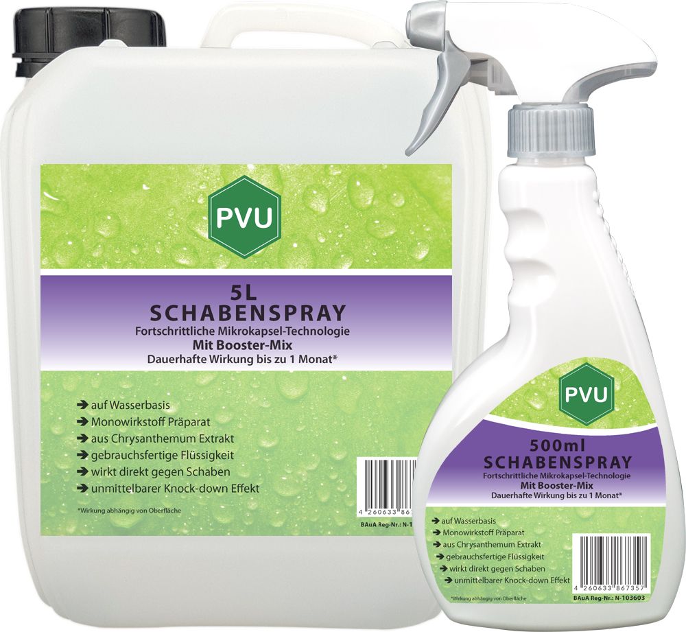 PVU Schabenspray 5 l Spray
