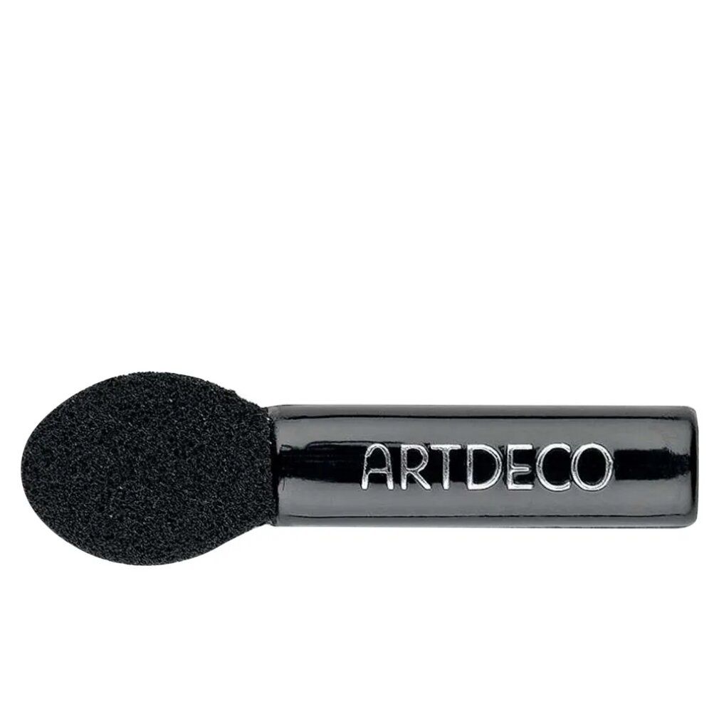 Applikator mit schwarzem Schwamm und schwarzem Griff. Auf dem Griff steht ARTDECO.