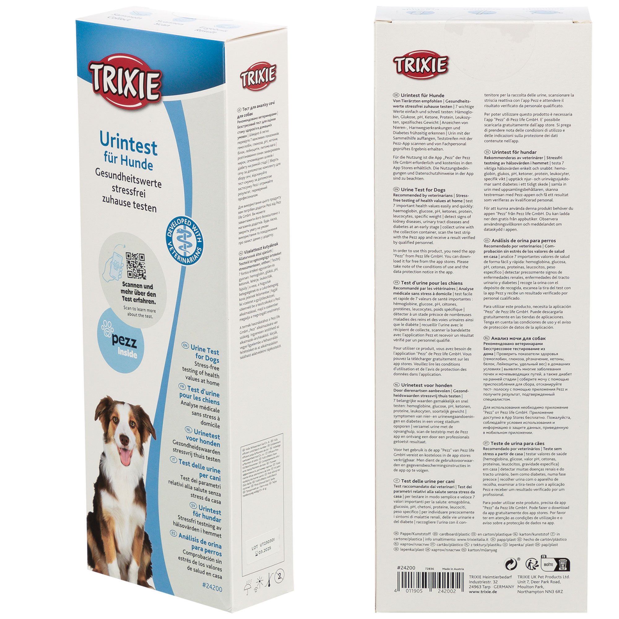 Schecker Gesundheit - Urintest Kit für Hunde