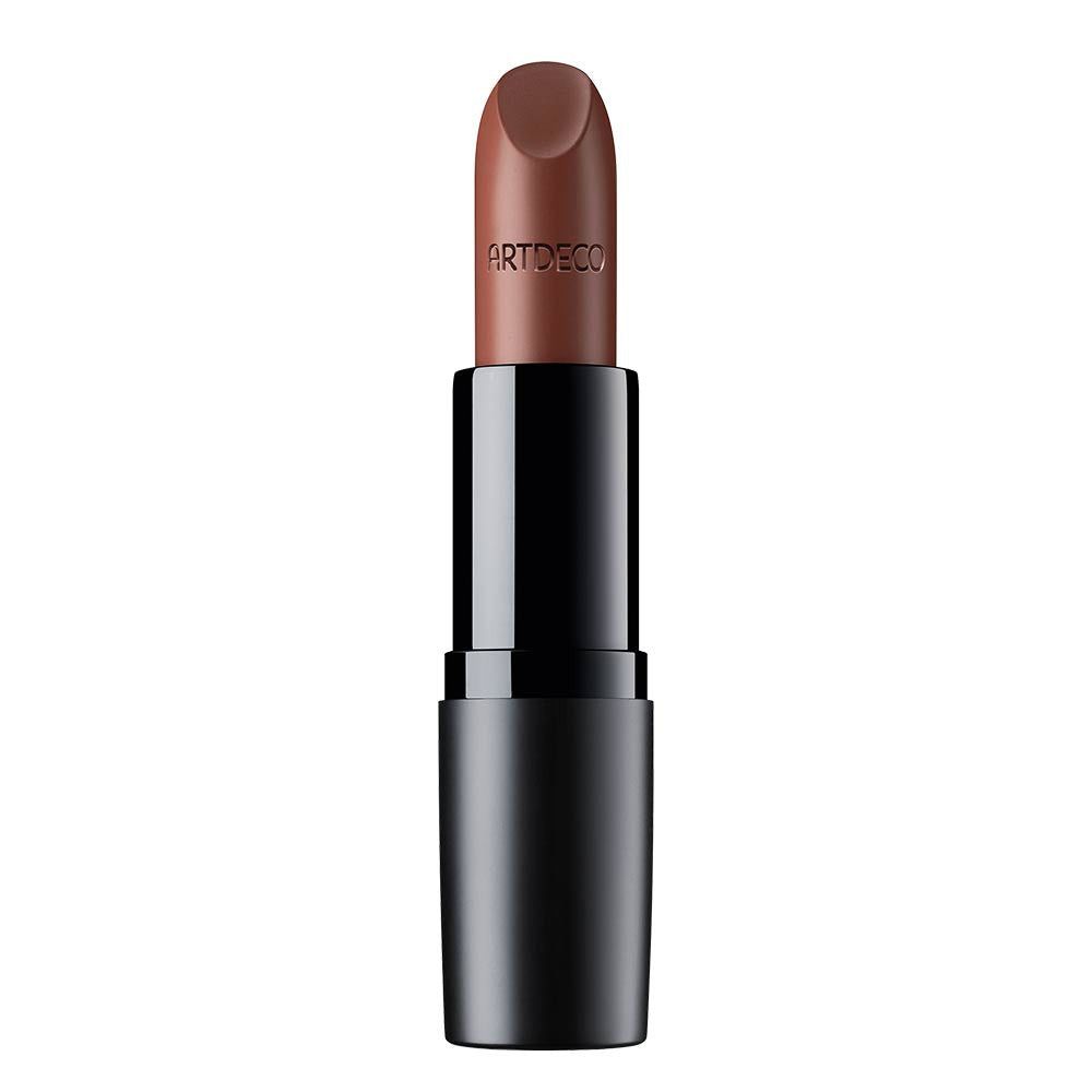 Artdeco Perfect Mat Lipstick 215 Woodland Brown met Hyaluronzuur 4