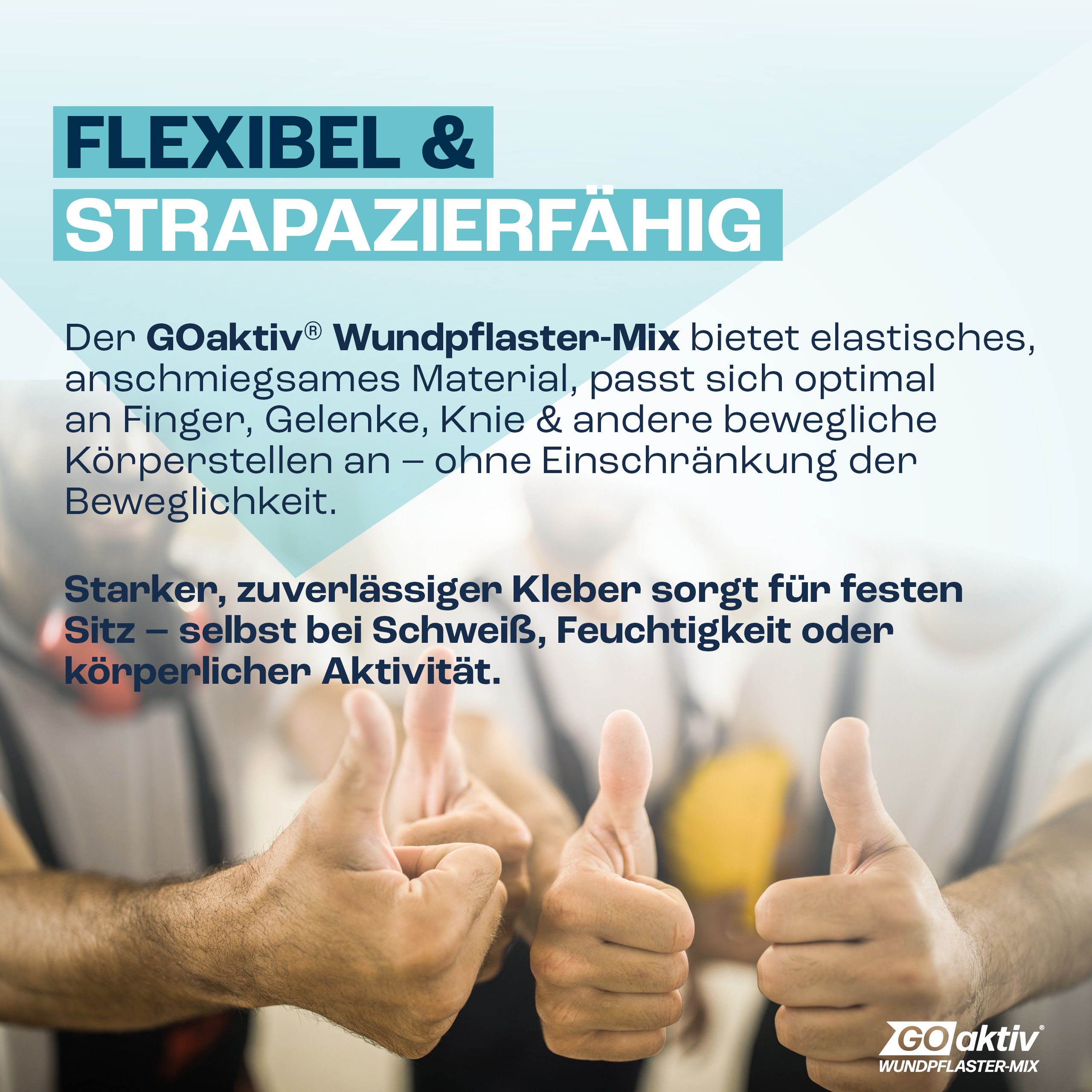GOaktiv® Universal Pflaster Mix