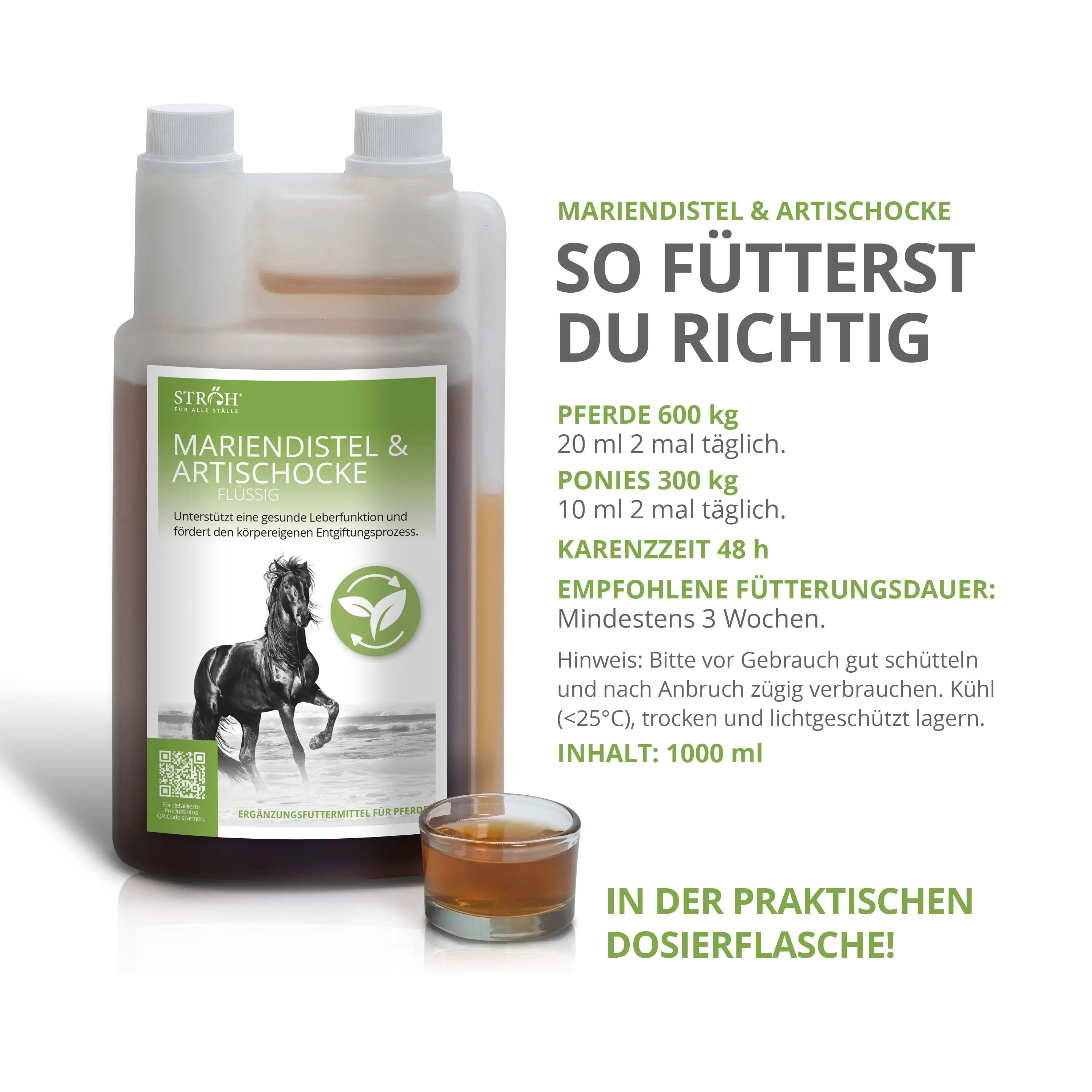 STRÖH - Mariendistel & Artischocke flüssig