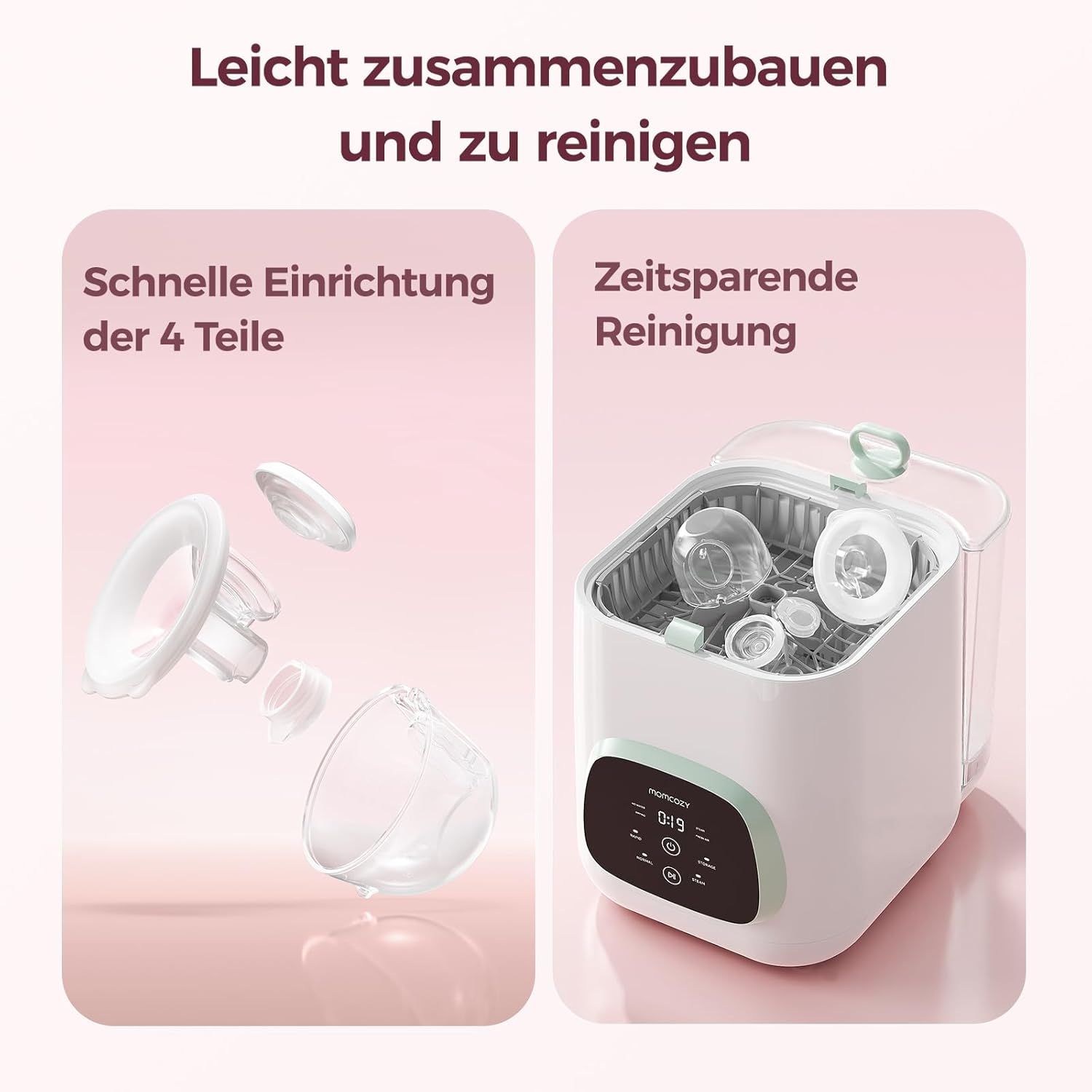 Momcozy Milchpumpe Elektrisch  Pro Quick