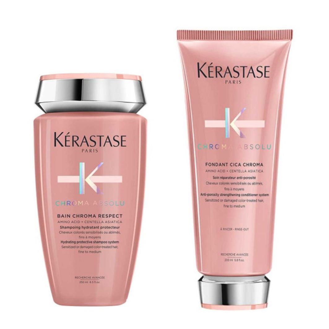 Kérastase Chroma Absolu Respect Bundle (Bain / Fondant) 450 ml