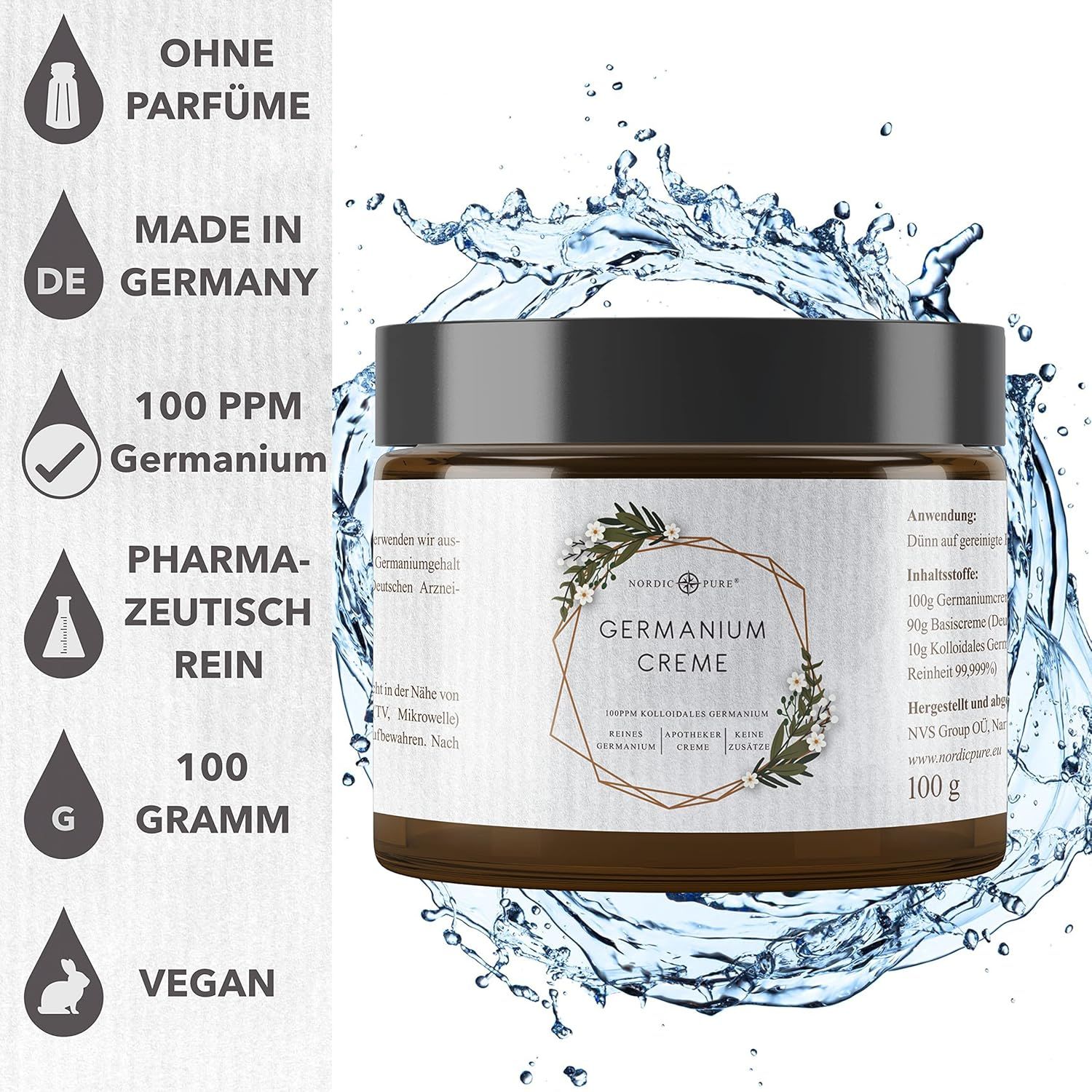 Nordic Pure Kolloidales Germanium Creme