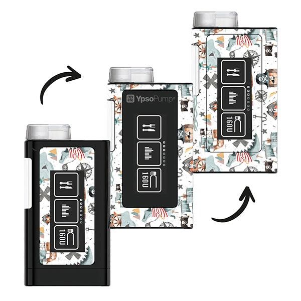 Diasticker® Mylife Ypsopump Sticker 'Ahoy Pirates' 1 St