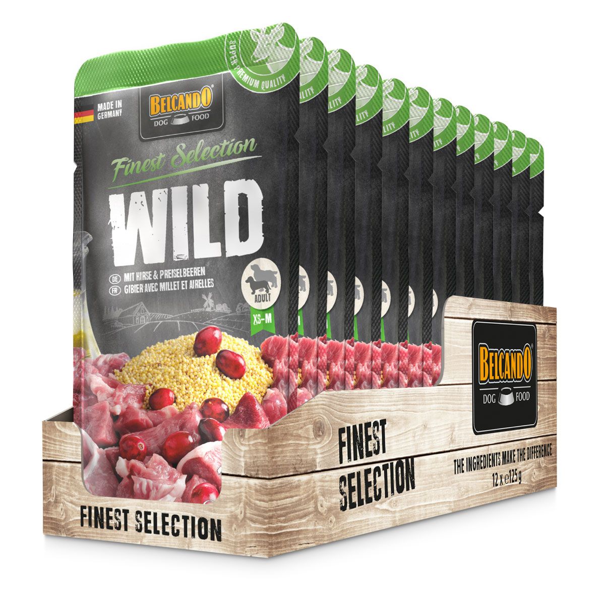 Belcando Wild mit Hirse & Preiselbeeren 1,5 kg