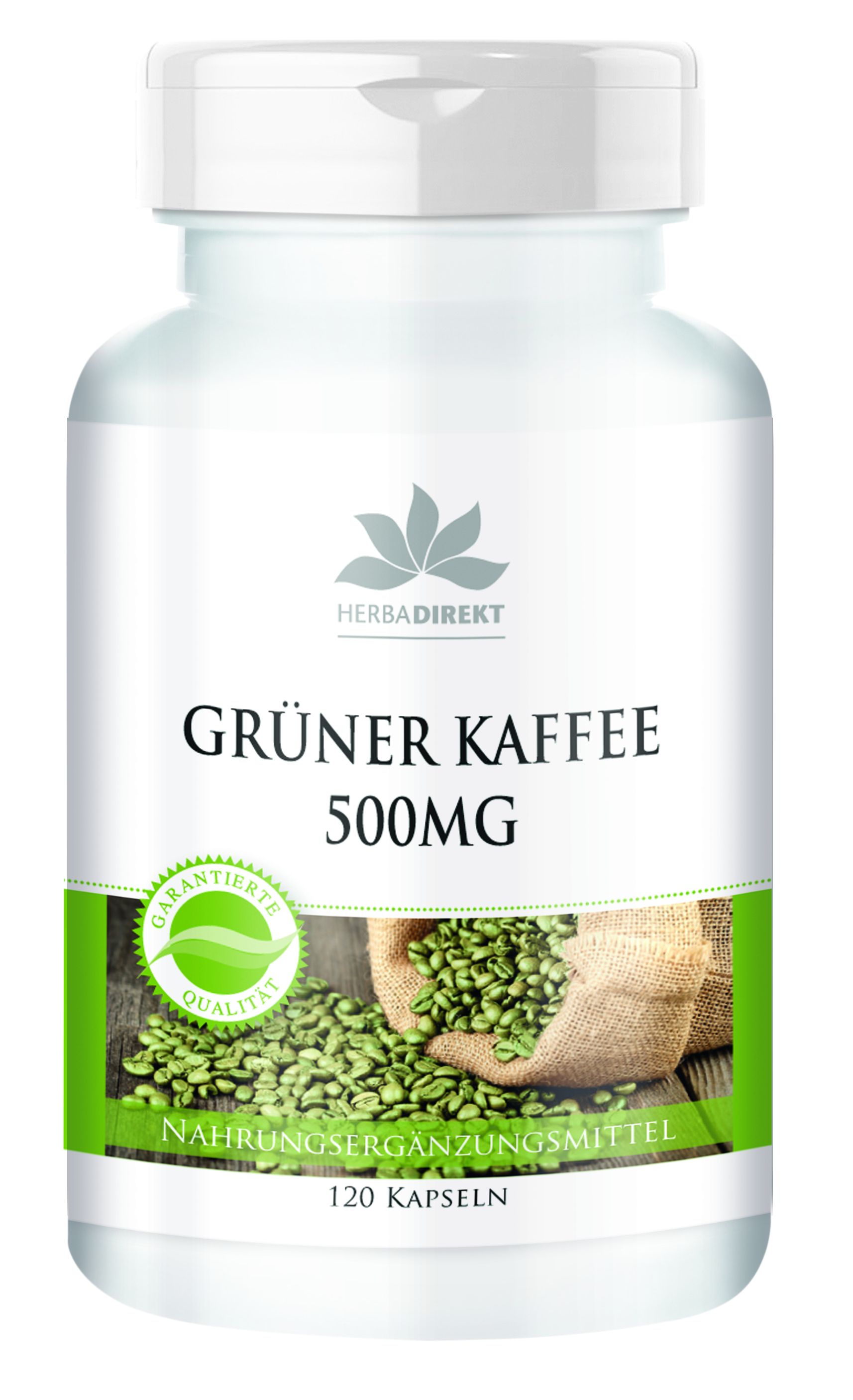 Warnke Vitalstoffe | Grüner Kaffee 500mg 120 St