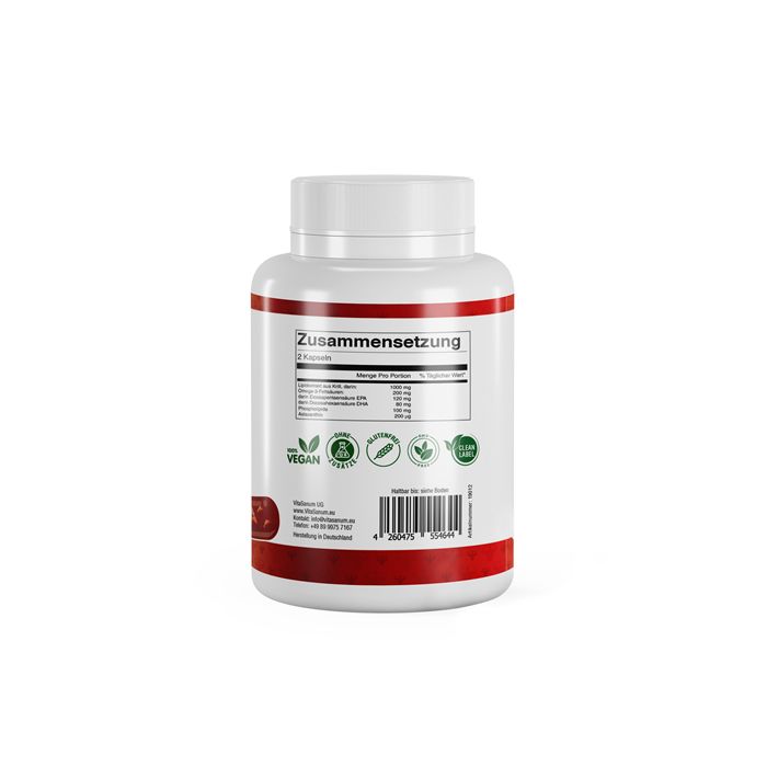 VitaSanum® - Krill Öl (mit Astaxanthin)