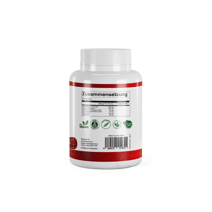 VitaSanum® - Krill Öl (mit Astaxanthin) 60 St