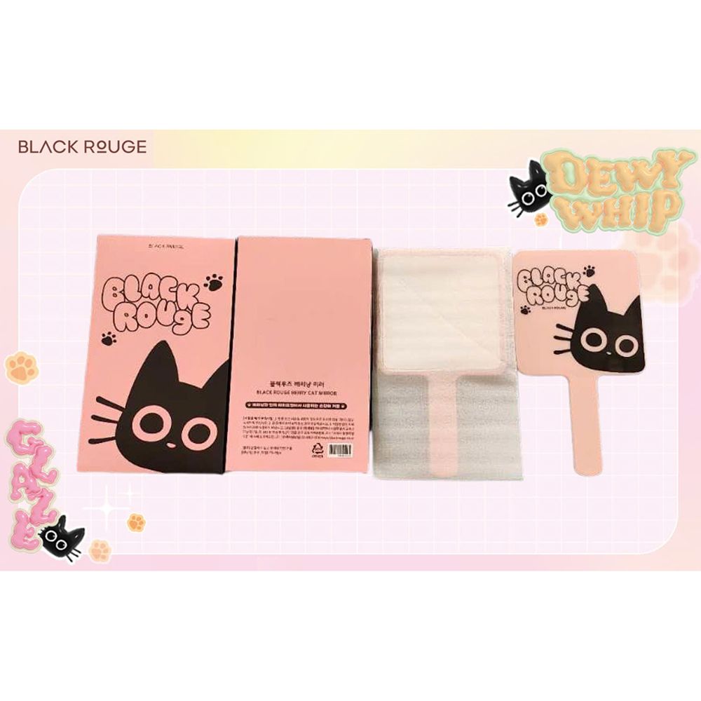 BLACK ROUGE Berry Cat Mirror