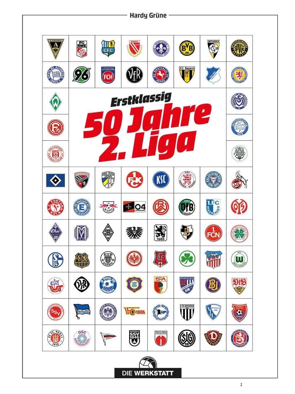 Erstklassig 50 Jahre 2. Liga
