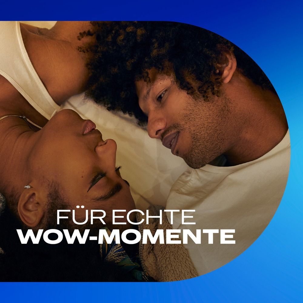 Durex Gefühlsecht Extra Feucht Kondompackung mit 10 Stück.