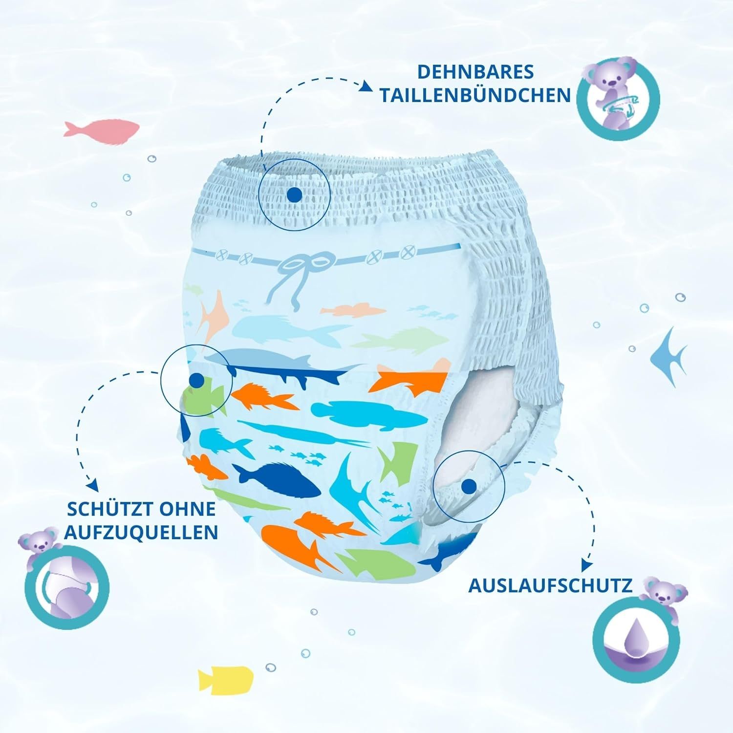 Magics Swim Pants Einweg-Schwimmwindeln für Babys