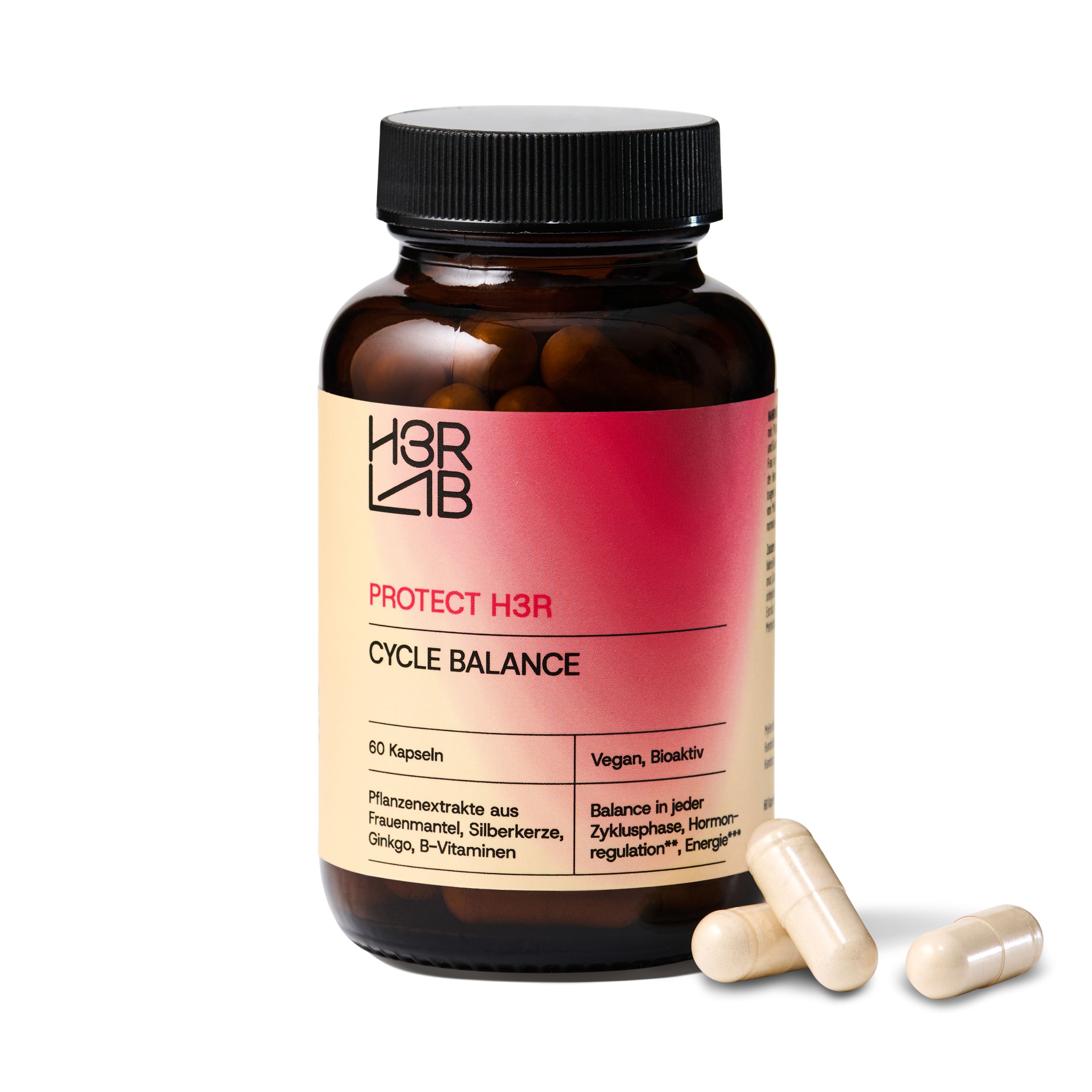 H3R LAB Cycle Balance Komplex – Für hormonelle & mentale Stärke 60 St