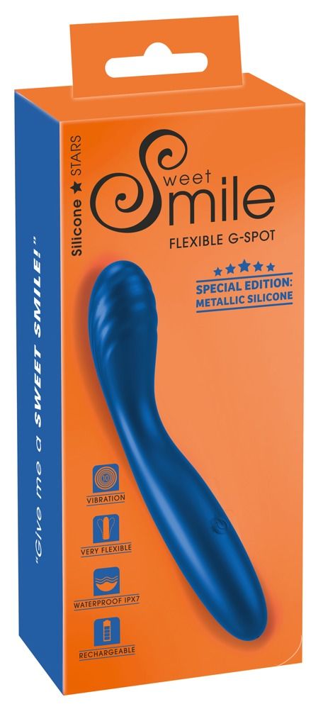 Sweet Smile - G-Punkt-Vibrator im schimmernden Glossy-Look