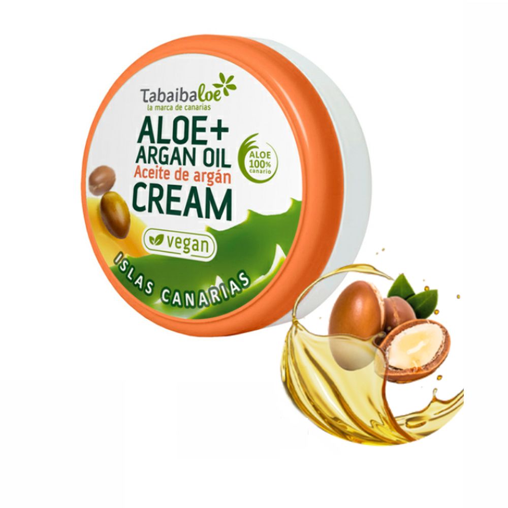 Tabaibaloe Vegan - Aloe Vera + Argan Oil Gesichts- und Körpercreme