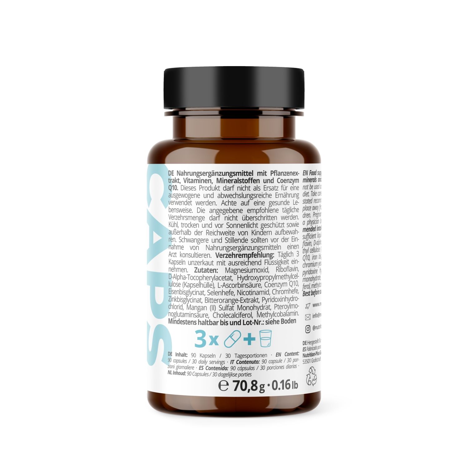 nutri+ Migrade - pflanzliche Kapseln