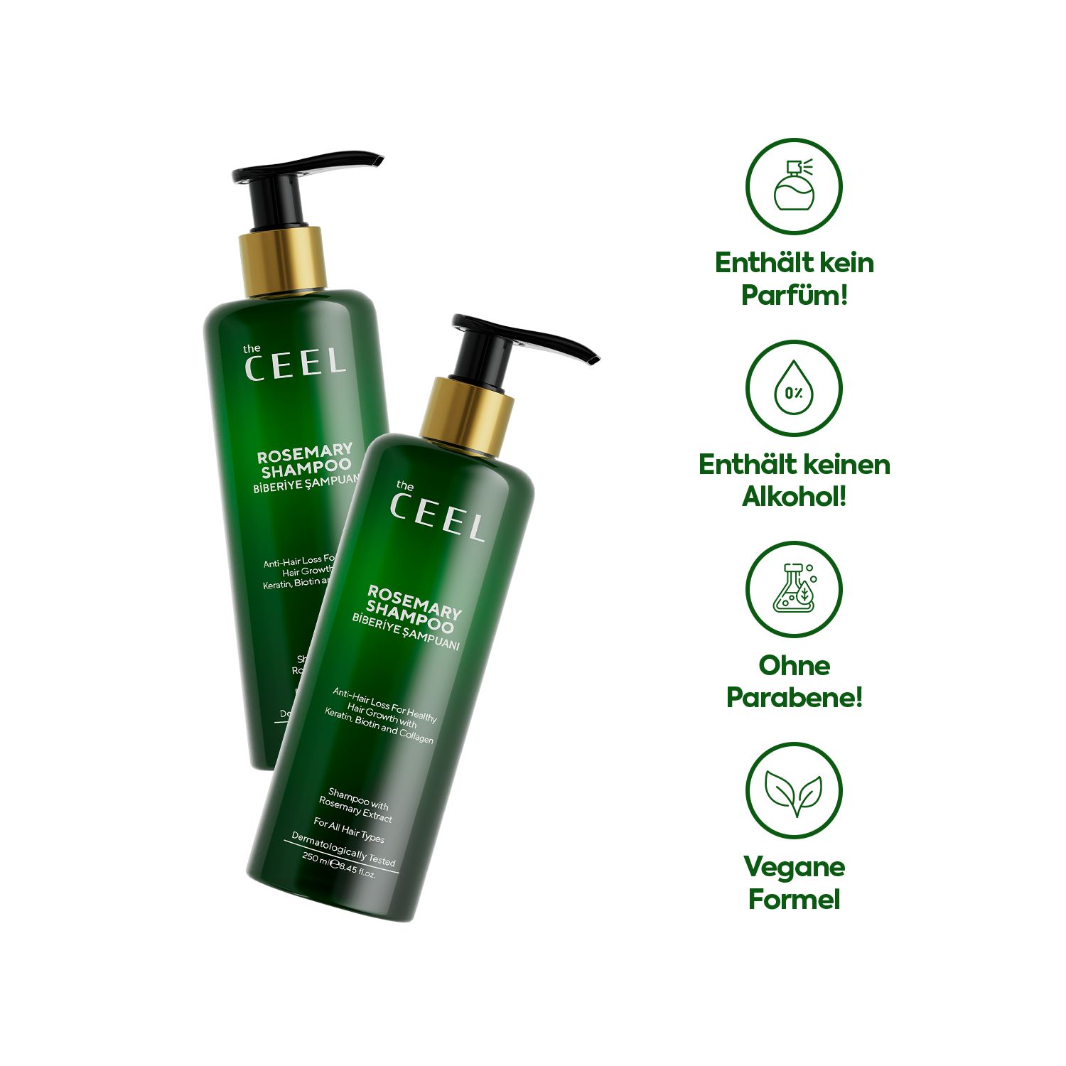 The Ceel | Rosemary Hair Shampoo