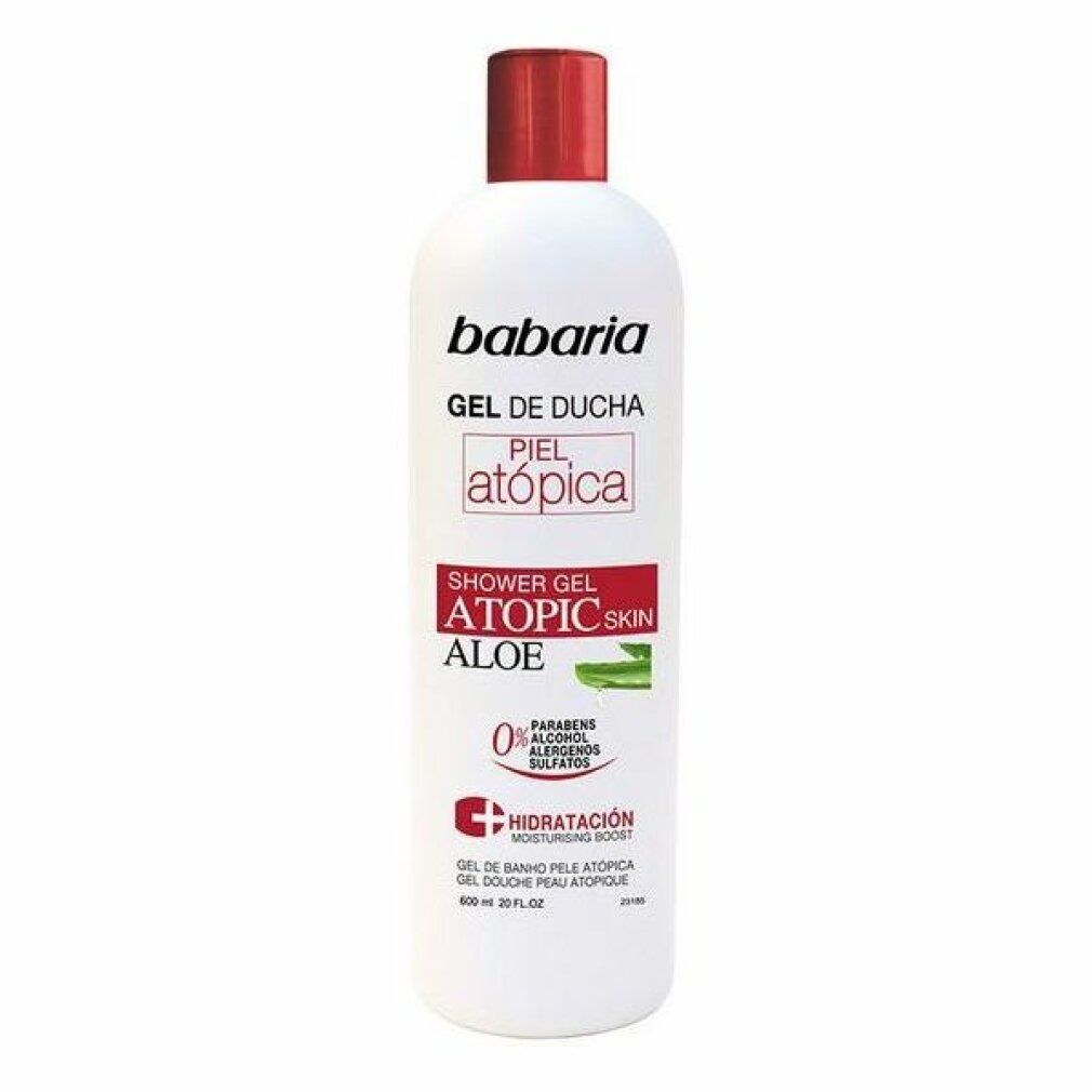 Babaria piel atopica aloe vera gel ducha 0%