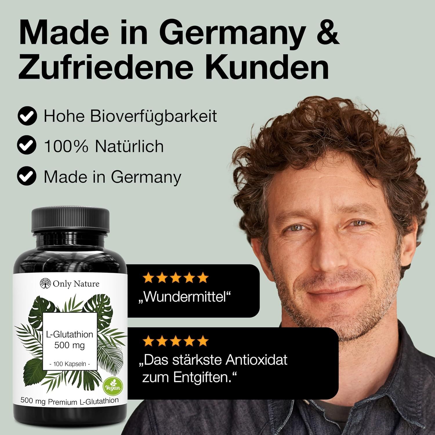 Only Nature L Glutathion Kapseln