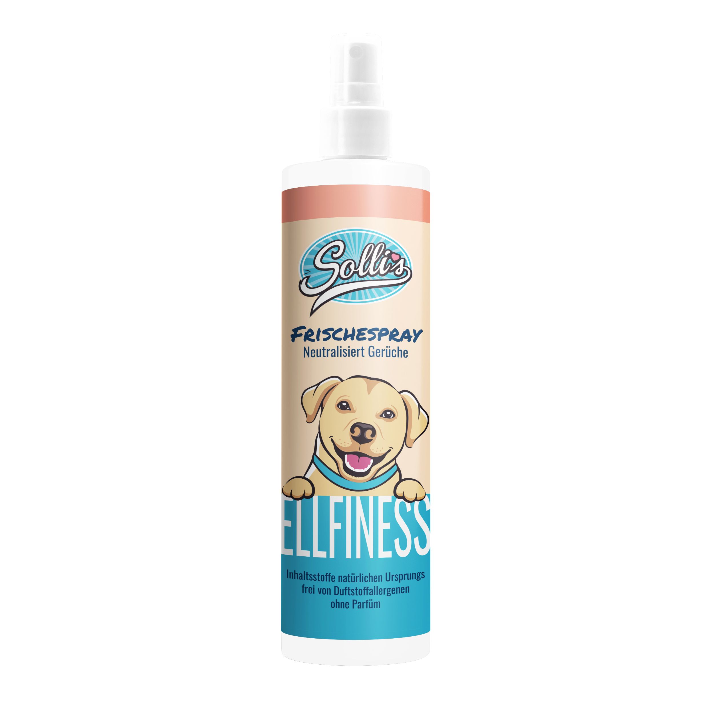 Sollis Fellfinesse - Frischespray für Hunde 200 ml Dosierspray