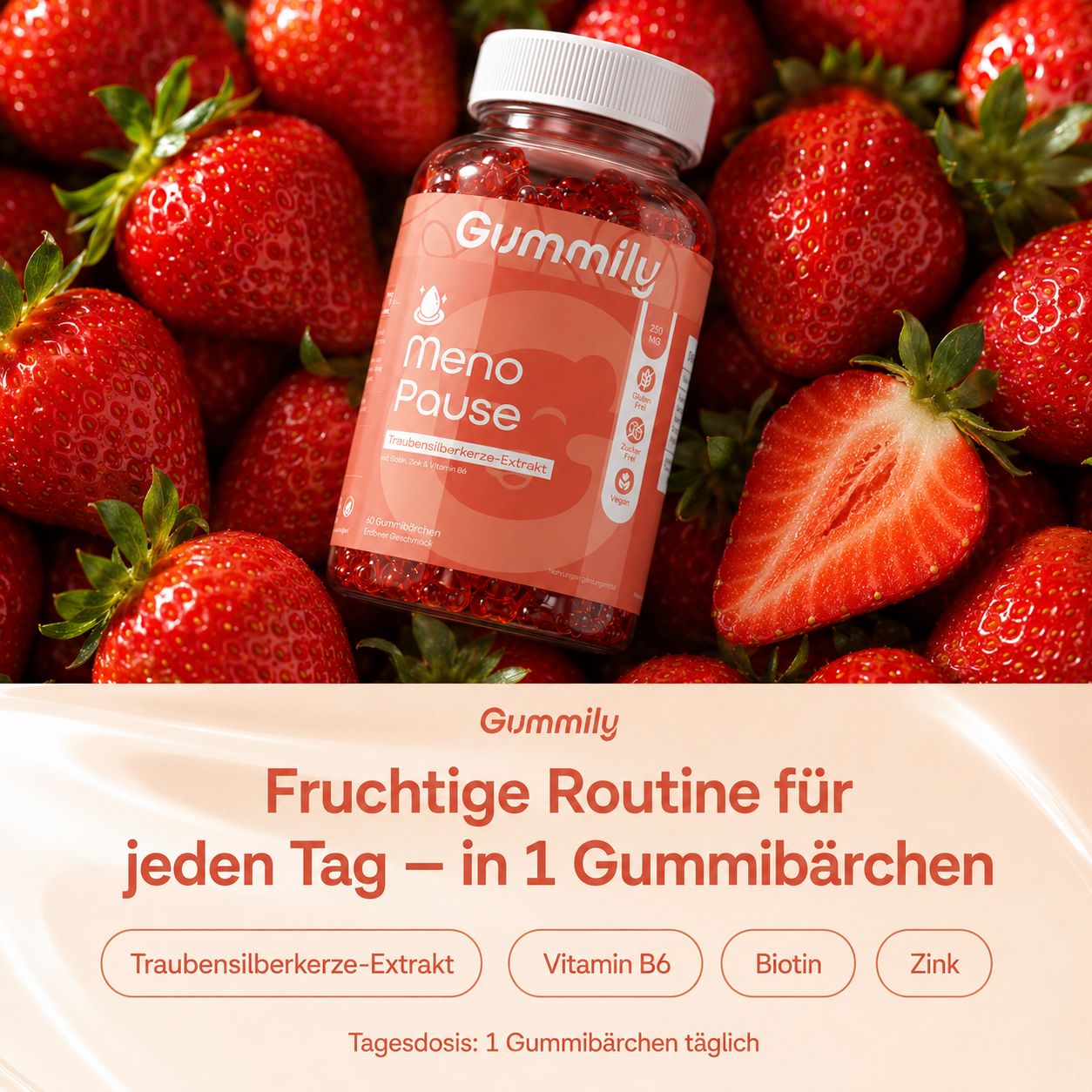 Gummily Menopause Komplex für Frauen