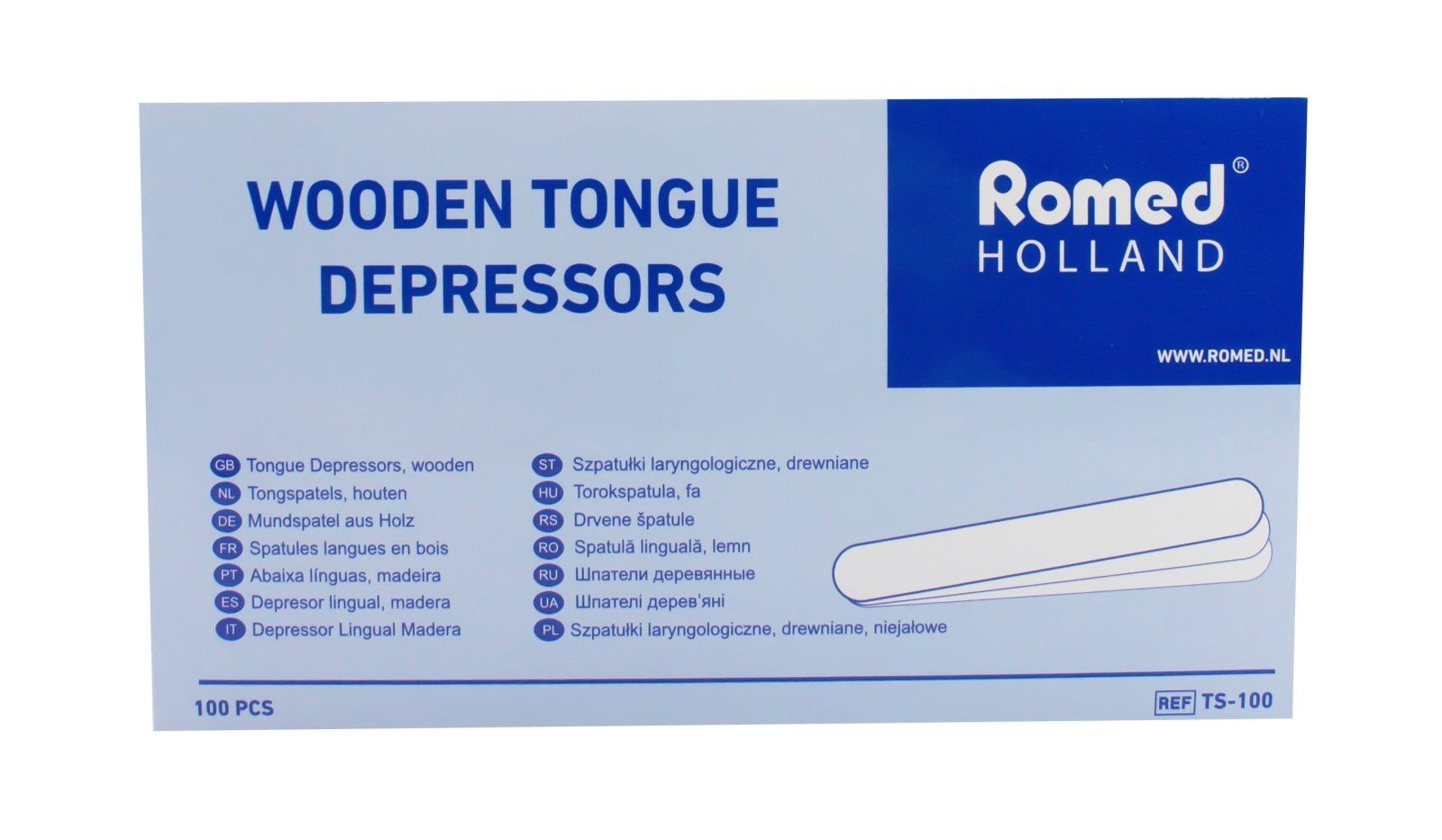 Romed Mundspatel aus Holz