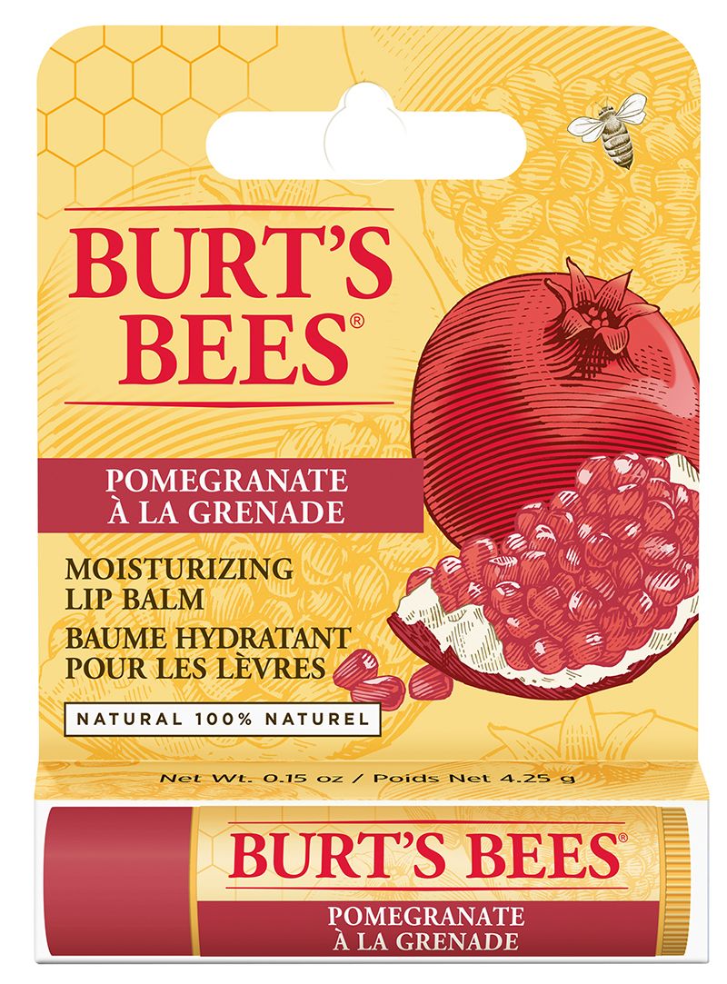 Burt's Bees Pomegranate Lip Balm Blister