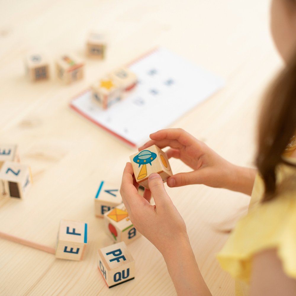 Nikitin Lernspiel ABC-Würfel N7