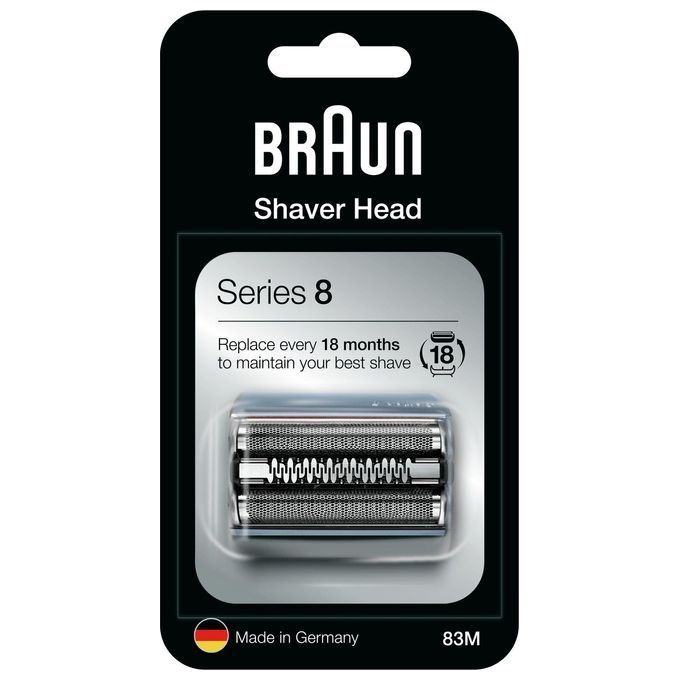 Braun - Ersatzscherkopf "Kombipack 83M" in Silber