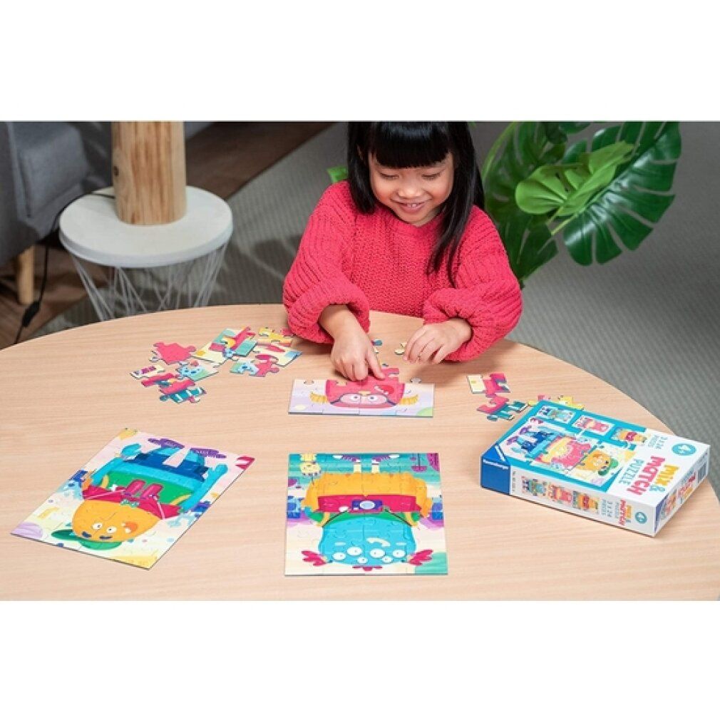 ravensburger Puzzle Mix&Match: Lustiges Monster 3x24 Teile