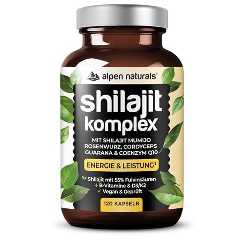 Alpen Naturals Shilajit Mumijo Komplex 120 St Kapseln