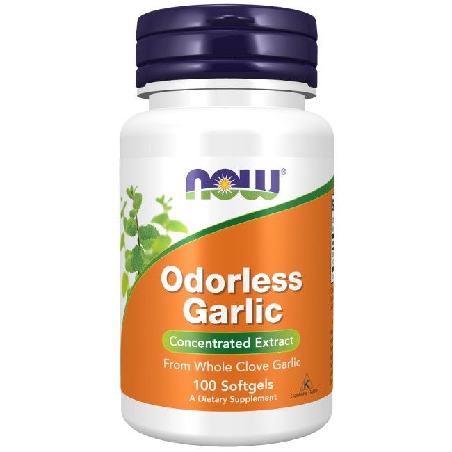 Now Foods Geruchloser Knoblauch 50 mg 100 Pc
