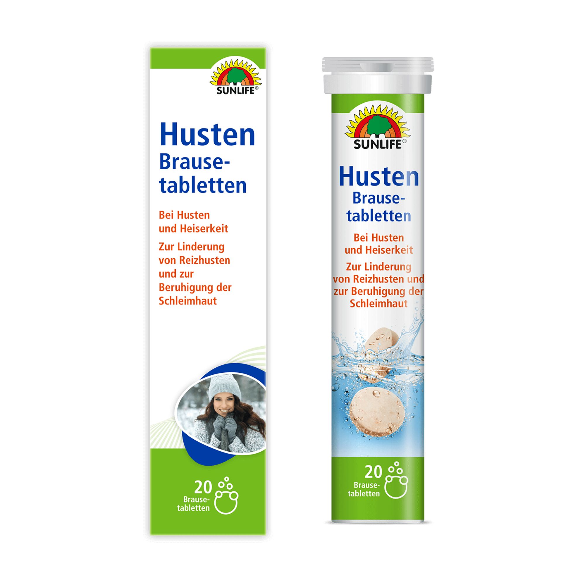 SUNLIFE® Husten Brausetabletten
