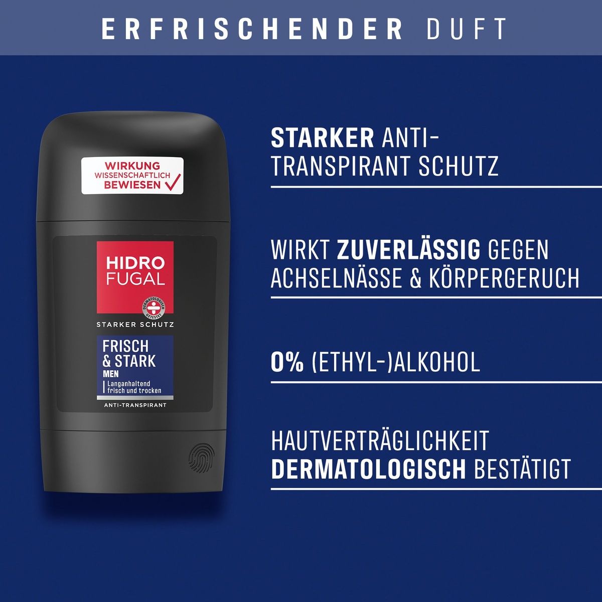 HIDROFUGAL MEN Frisch & Stark Deodorant