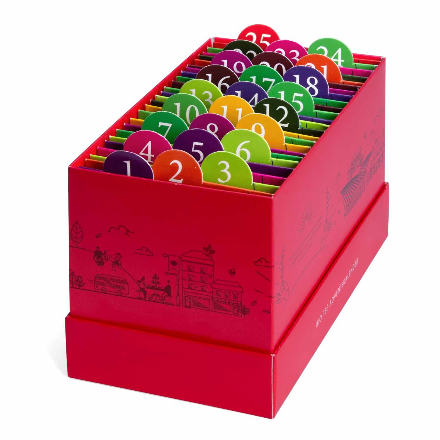 ETS - Tee Adventskalender Christmas Countdown weiss bio