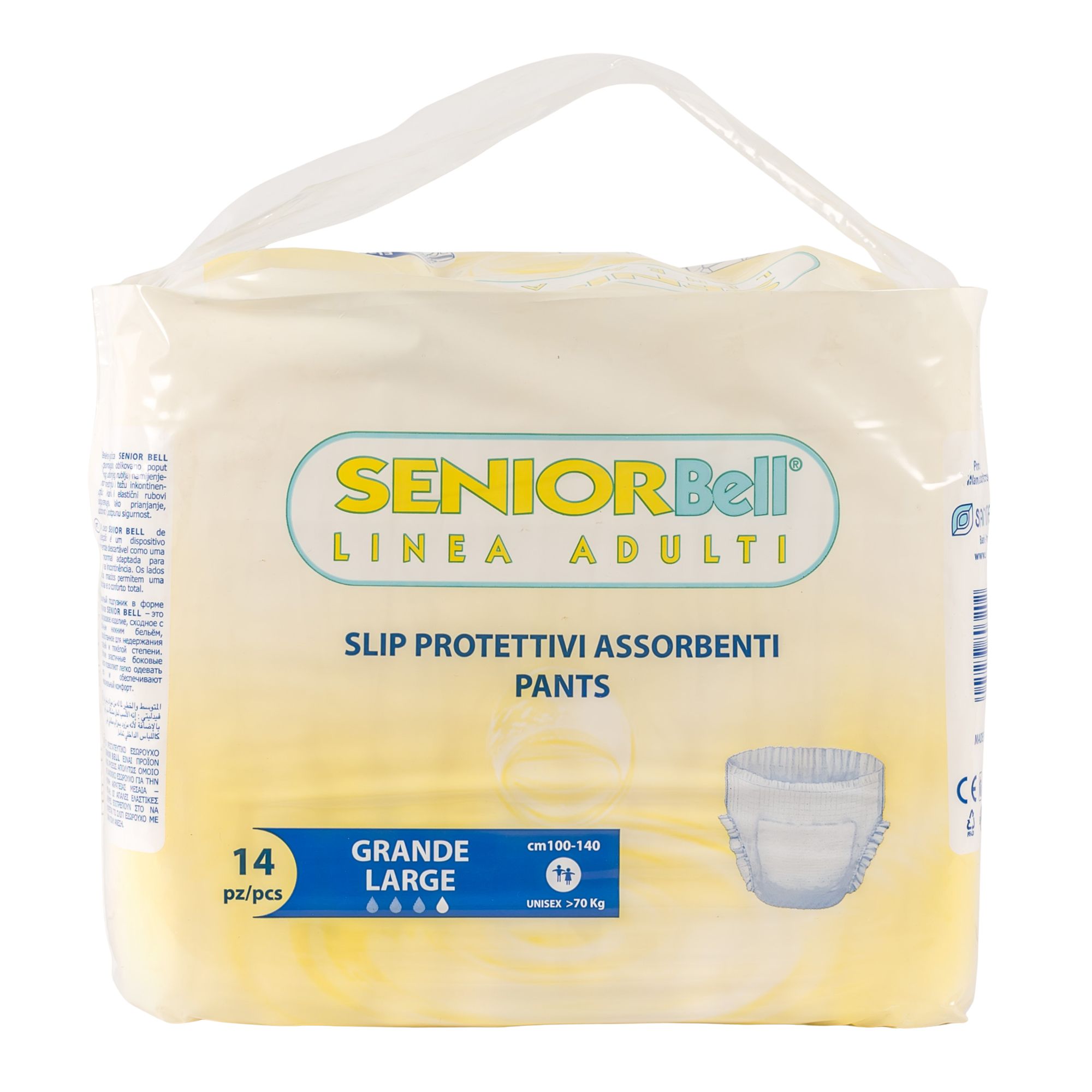 Medical Sud Senior Bell Pannoloni pull-on per adulti Taglia L