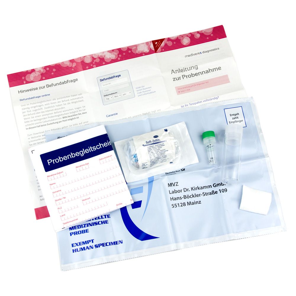 medivere diagnostics Selen + Zink Bluttest