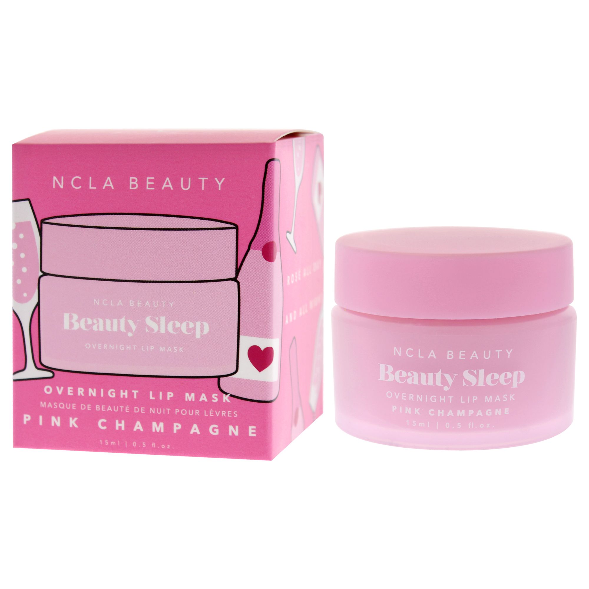 Beauty Sleep Overnight Lippenmaske - Pink Champagne von NCLA