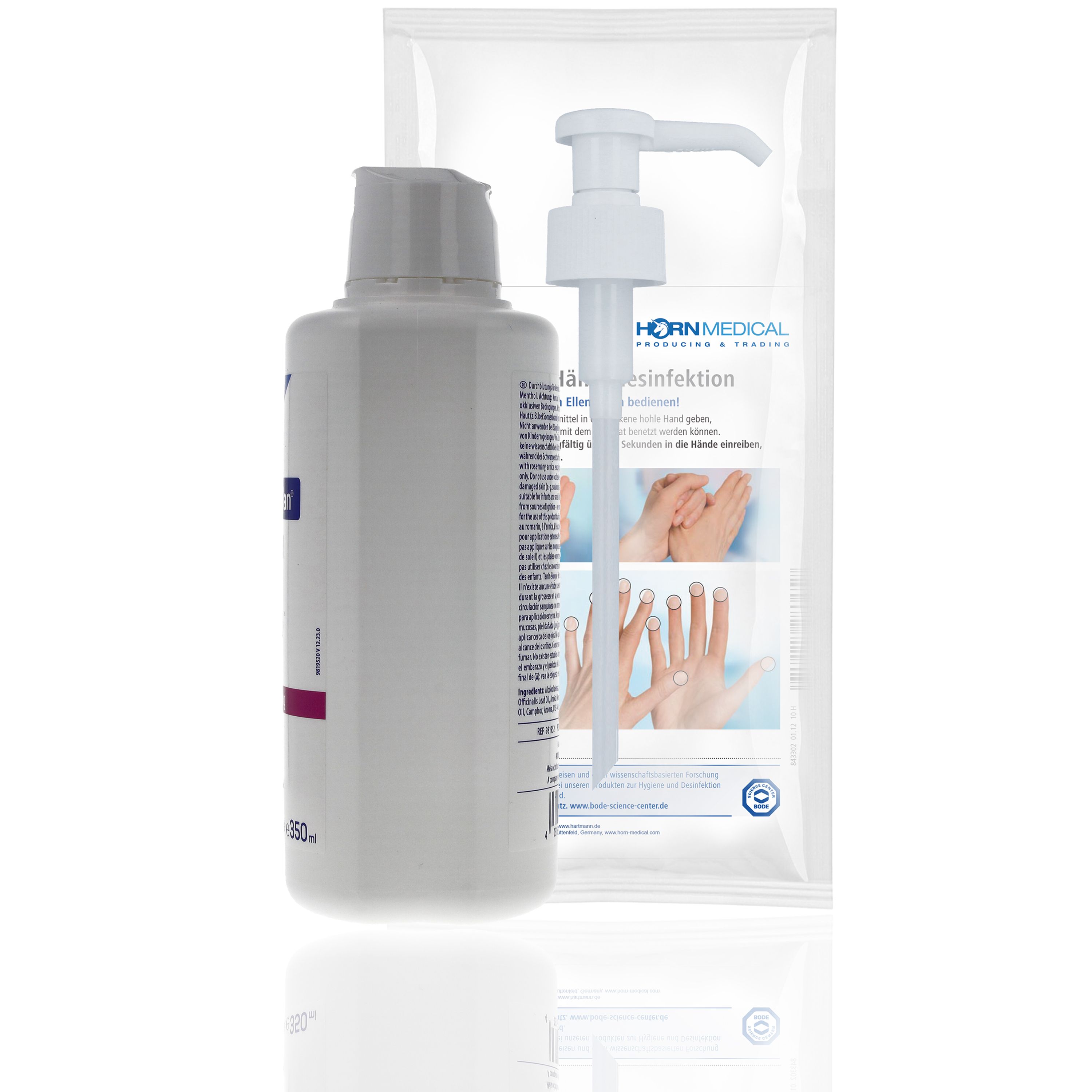 Baktolan balm - intensiv pflegender Wasser-in-Öl Hautbalsam inkl. Horn Medical Dosierpumpe