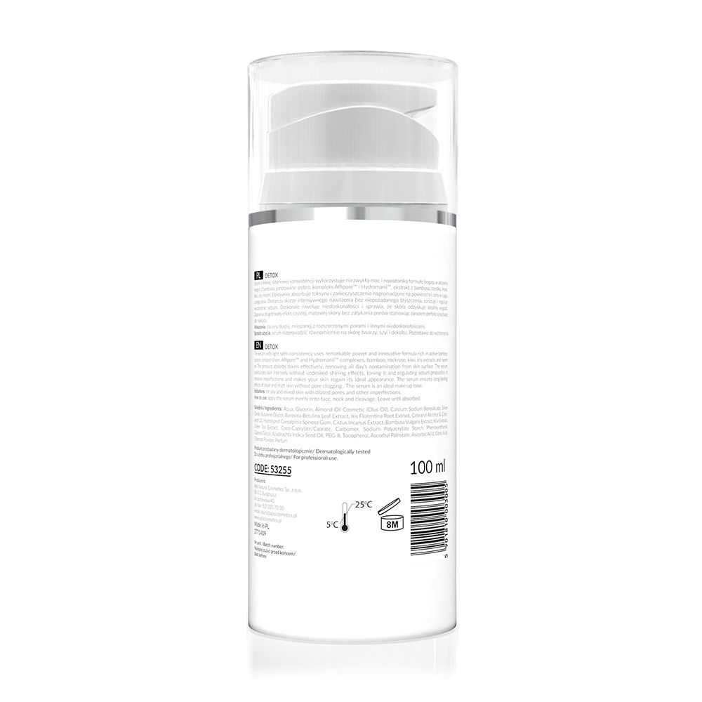 APIS DETOX Entgiftendes Serum mit Bambuskohle und verbundenem Silber