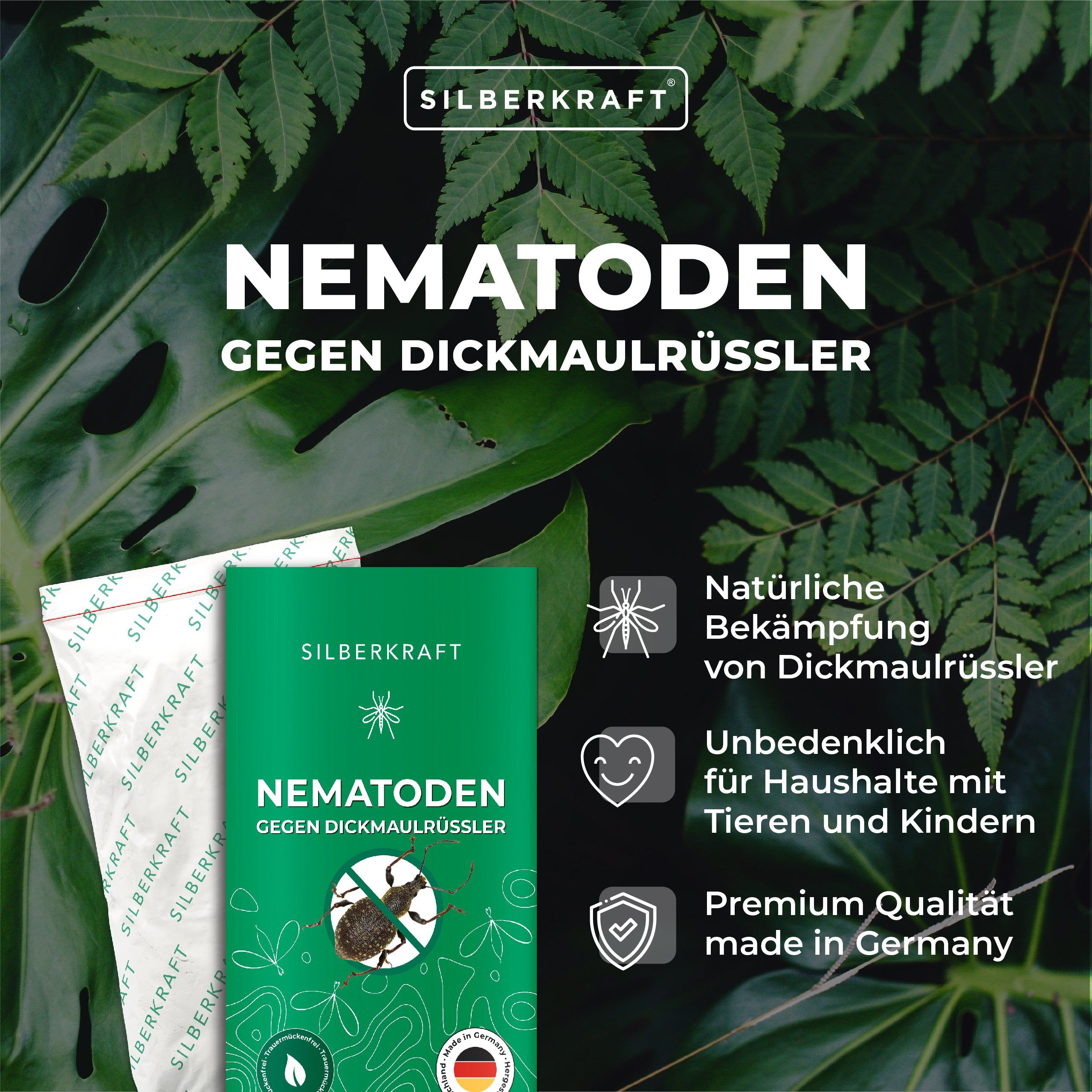 SILBERKRAFT HB Nematoden gegen Dickmaulrüsslern 5 Mio