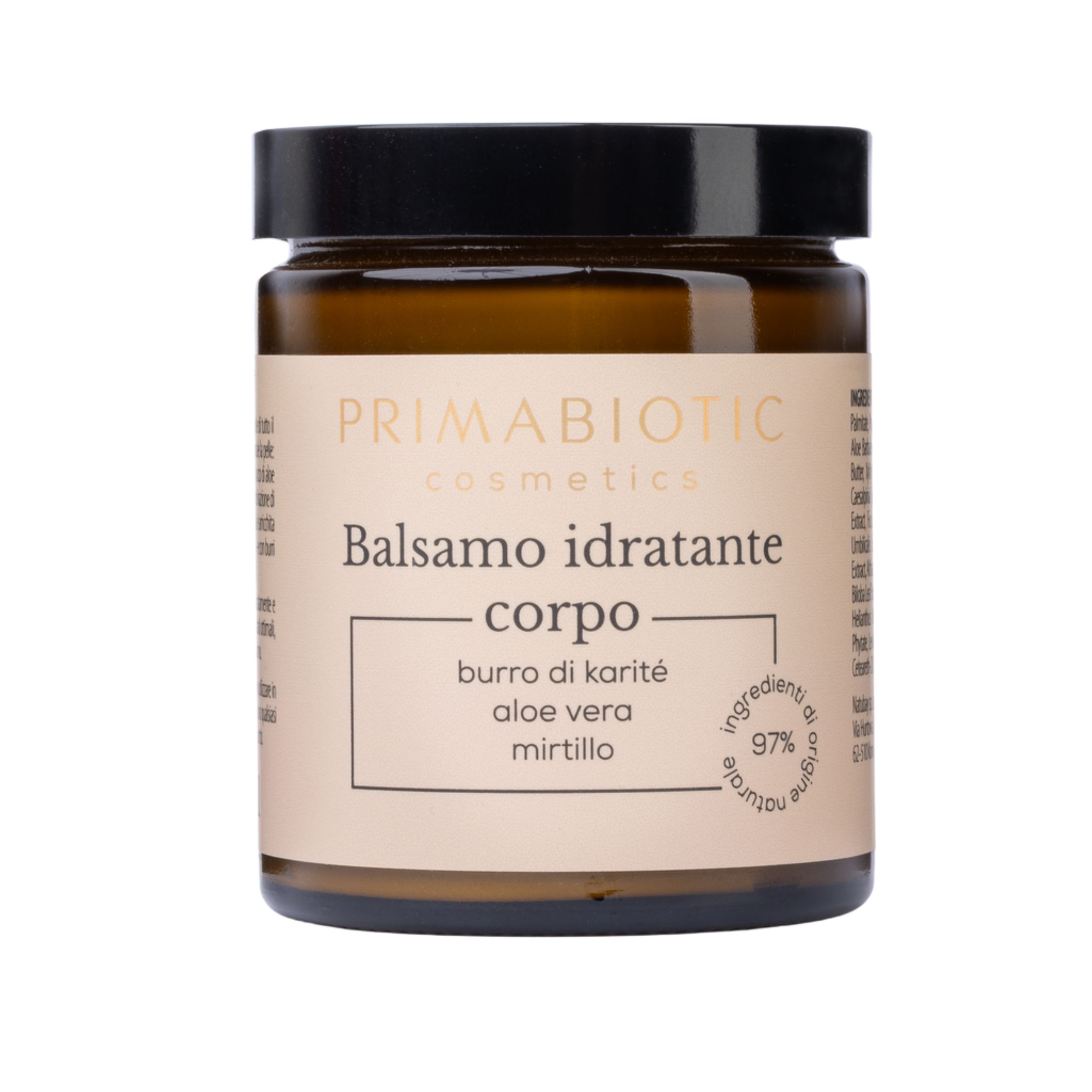Primabiotic Balsamo corpo – crema idratante intensiva con lozione nutriente | moisturizer per pelle